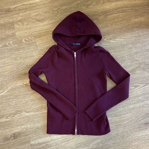 Burgundy Red Arden Hoodie